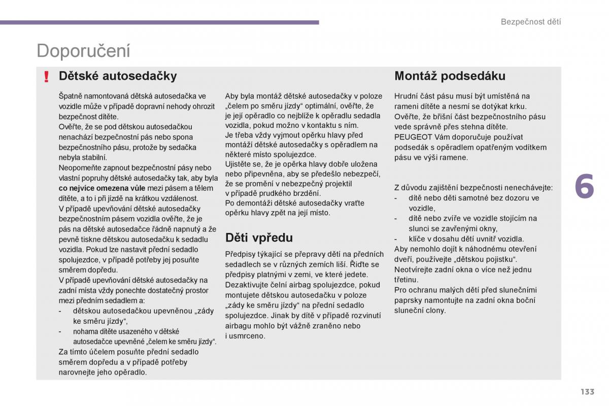 Peugeot 5008 II 2 navod k obsludze / page 135