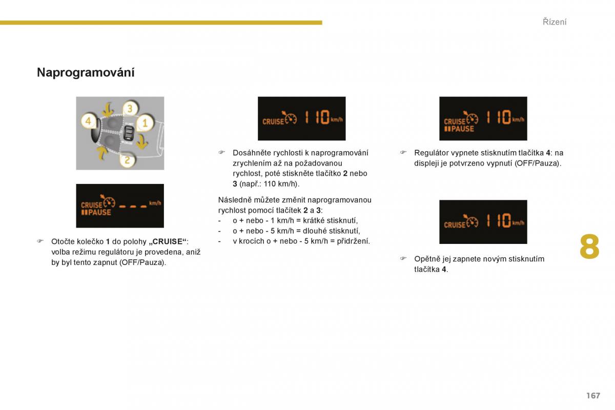 Peugeot 5008 II 2 navod k obsludze / page 169
