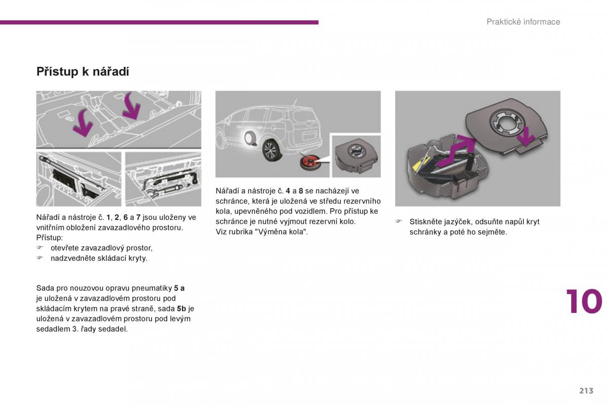 Peugeot 5008 II 2 navod k obsludze / page 215
