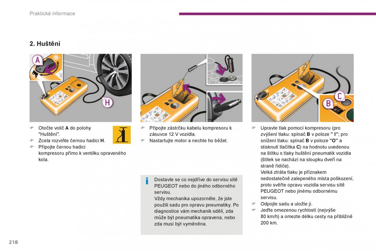 Peugeot 5008 II 2 navod k obsludze / page 220