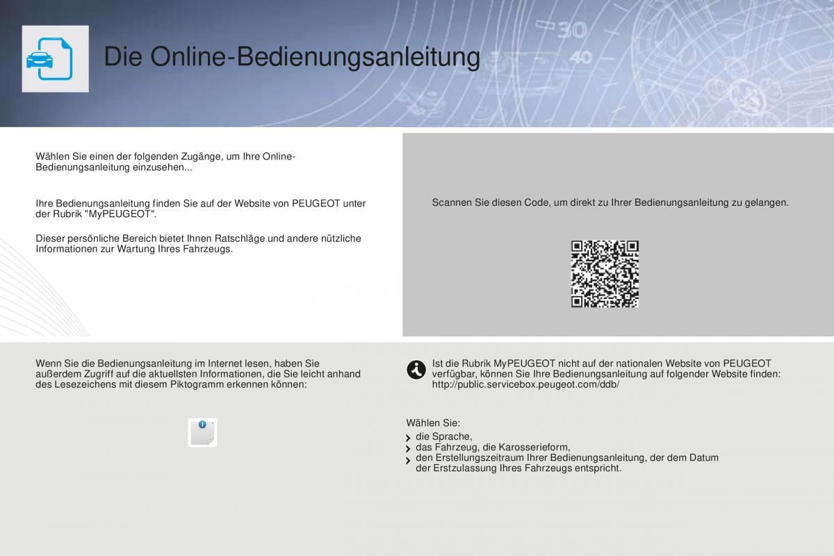 Peugeot 5008 II 2 Handbuch / page 2