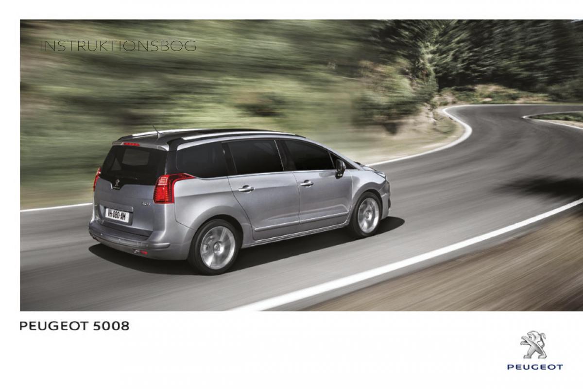 Peugeot 5008 II 2 Bilens instruktionsbog / page 1