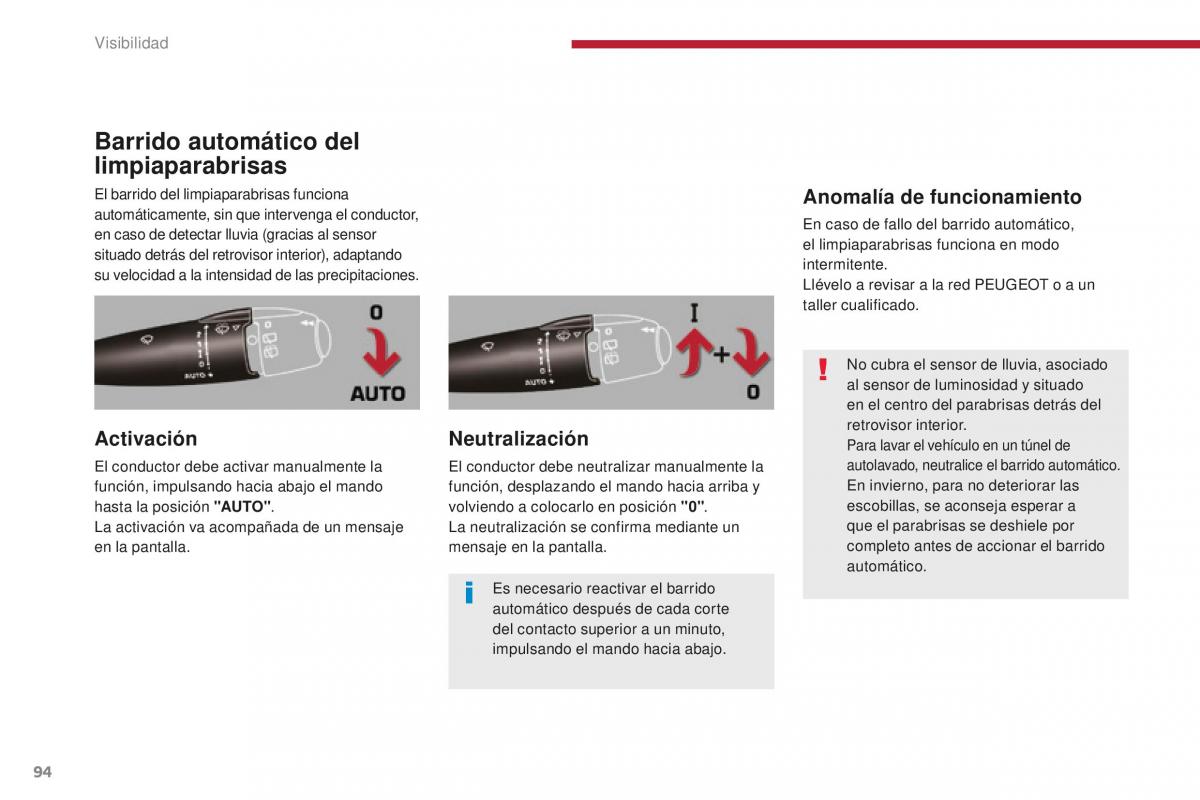 Peugeot 5008 II 2 manual del propietario / page 96