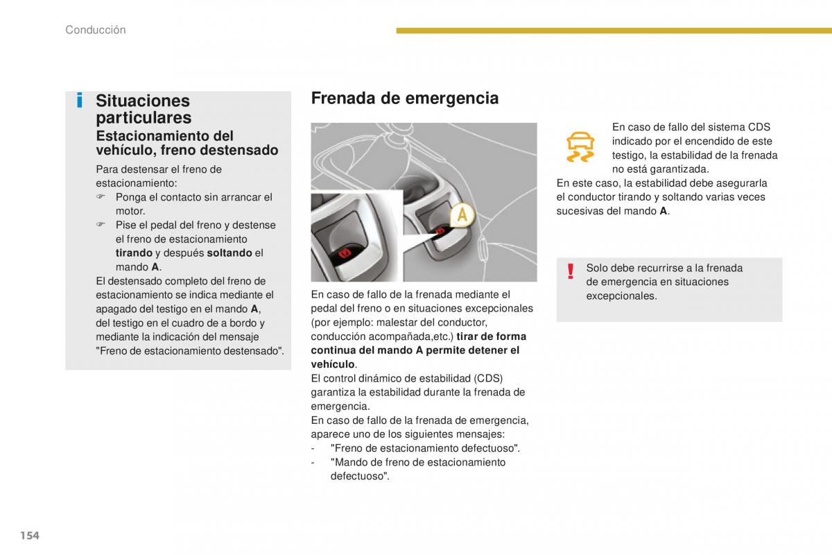 Peugeot 5008 II 2 manual del propietario / page 156