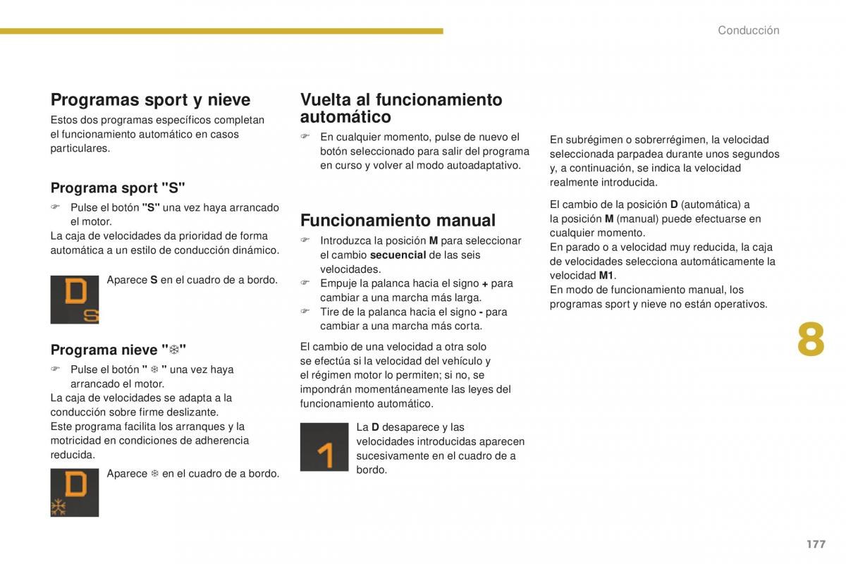 Peugeot 5008 II 2 manual del propietario / page 179