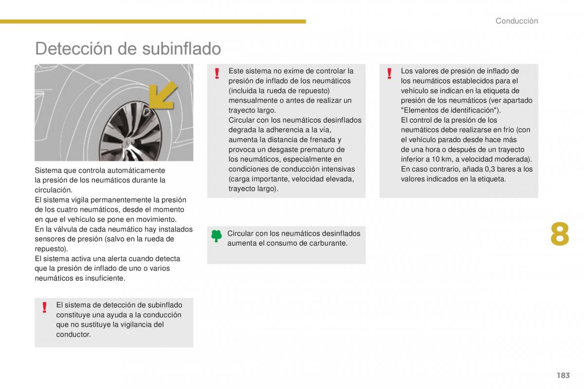 Peugeot 5008 II 2 manual del propietario / page 185