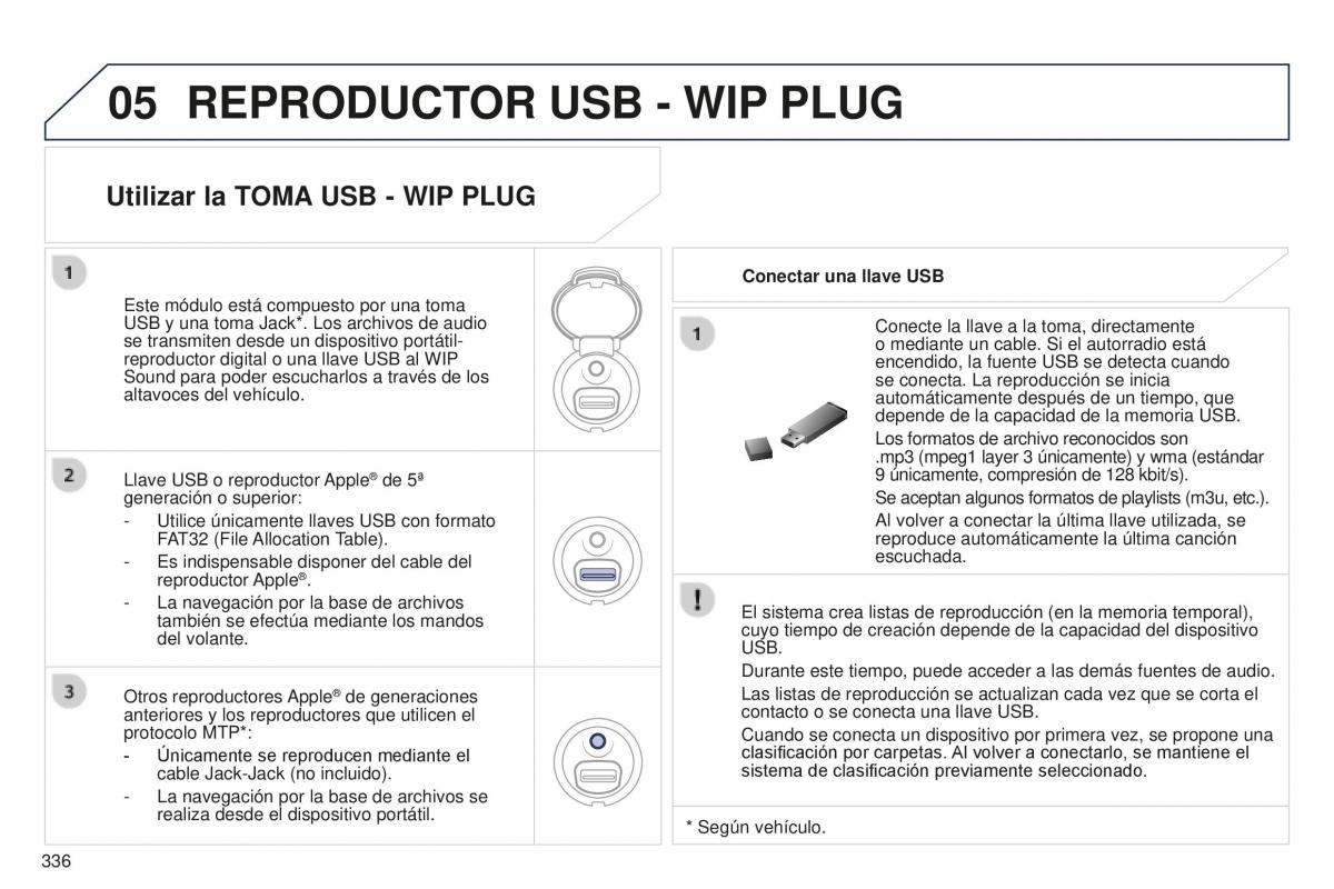 Peugeot 5008 II 2 manual del propietario / page 338