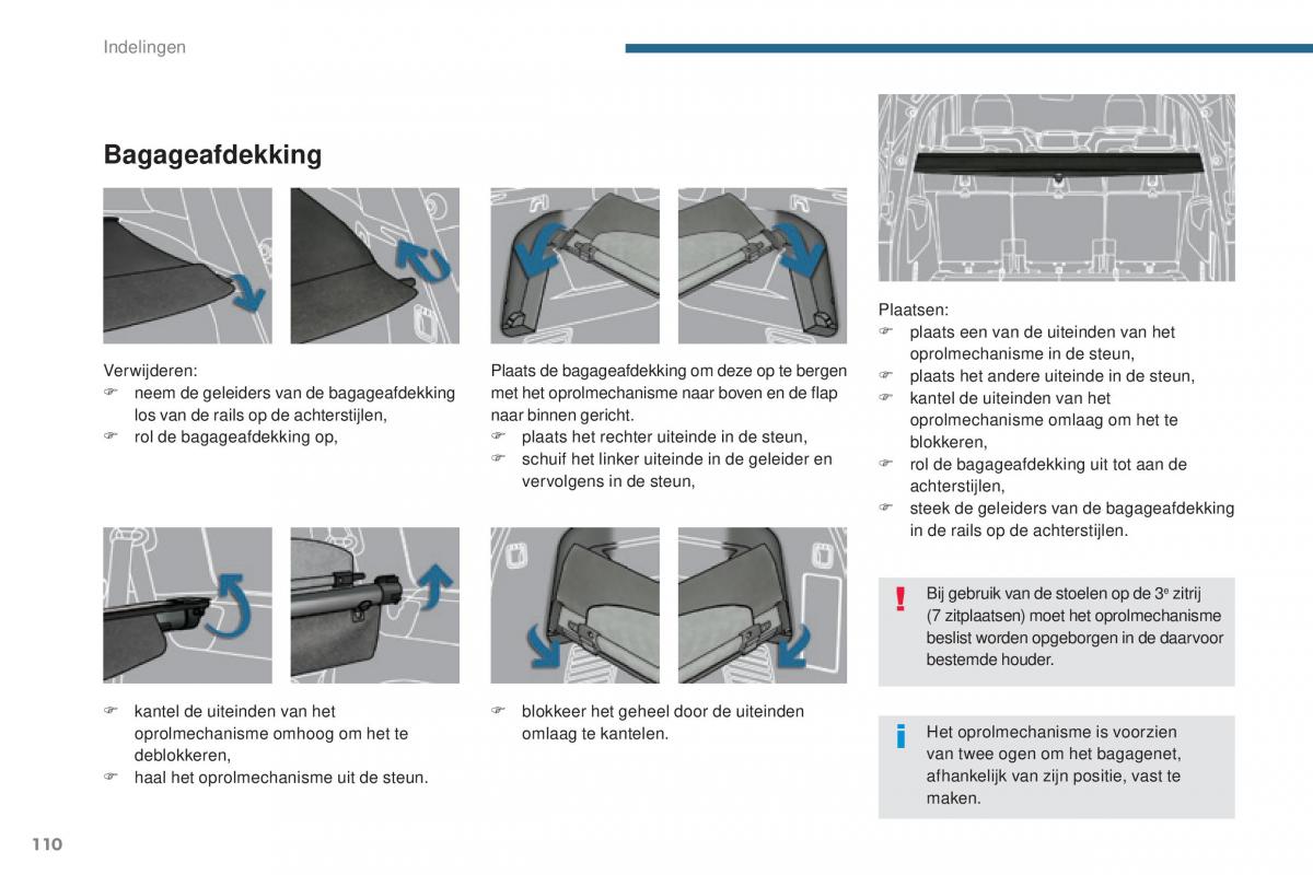 Peugeot 5008 II 2 handleiding / page 112