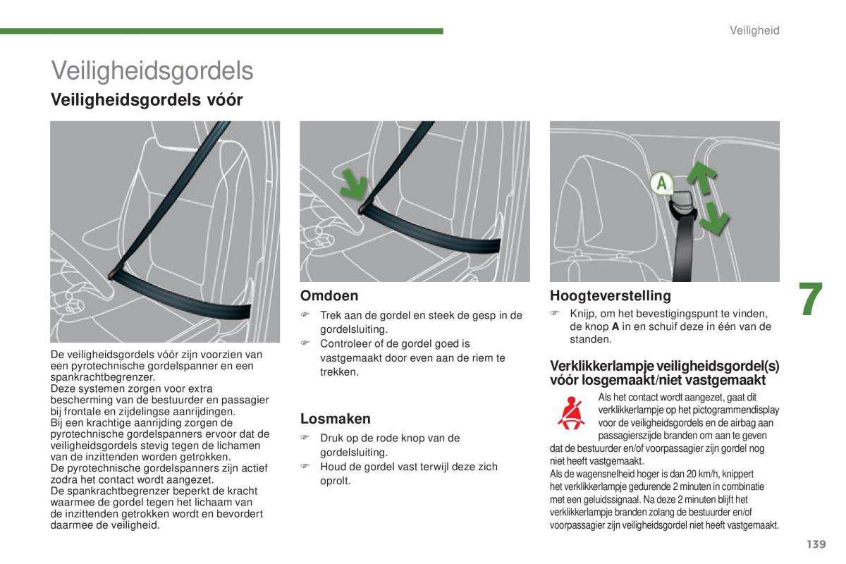 Peugeot 5008 II 2 handleiding / page 141