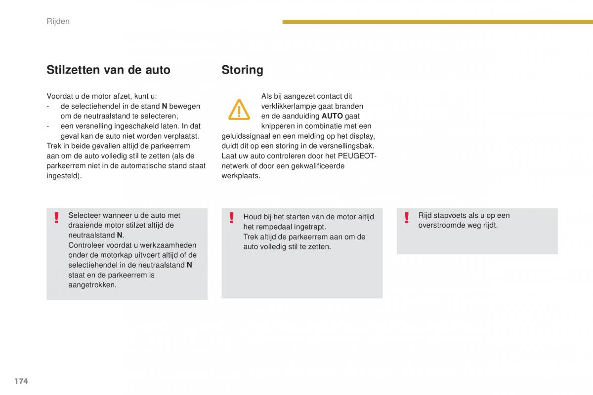Peugeot 5008 II 2 handleiding / page 176