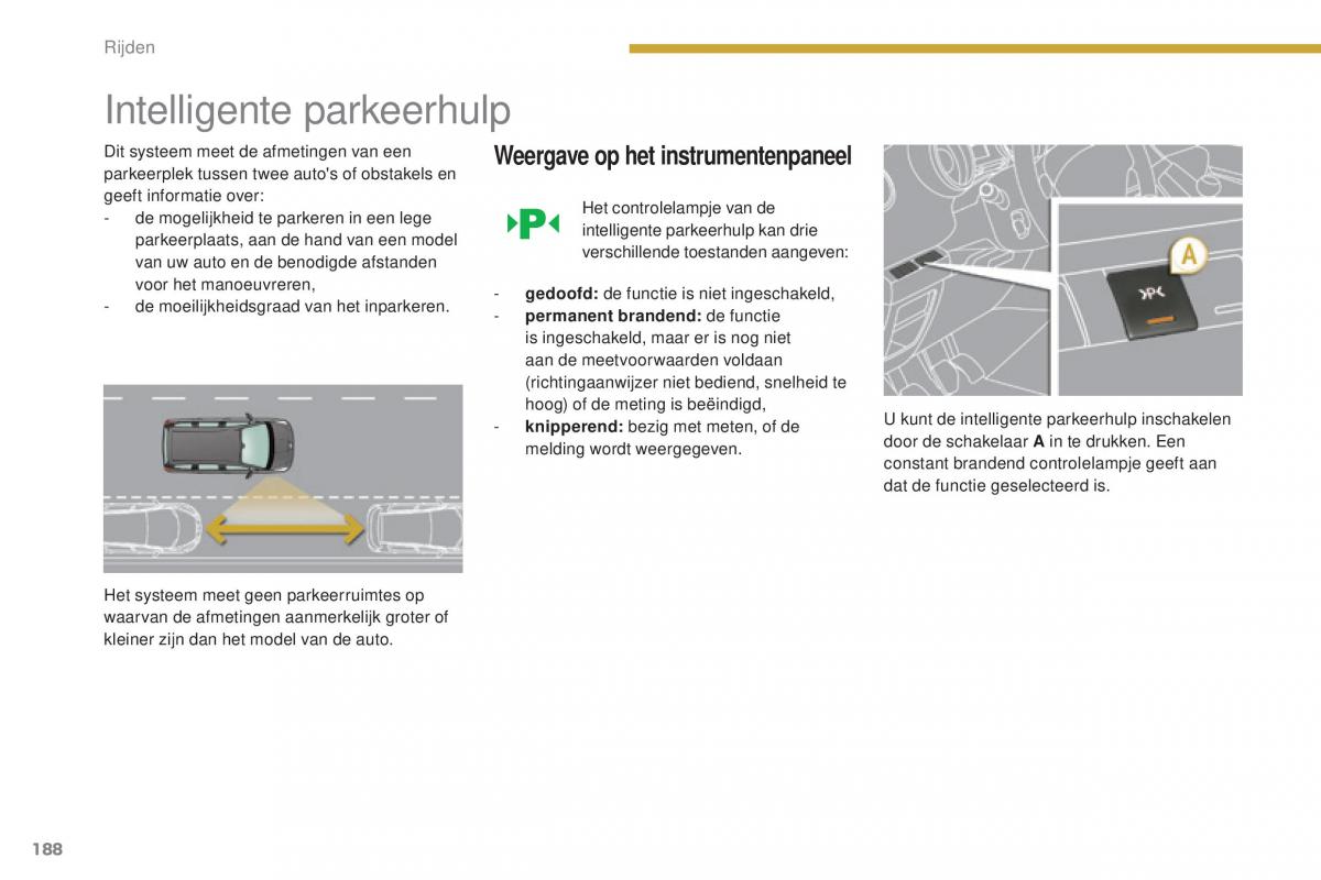 Peugeot 5008 II 2 handleiding / page 190