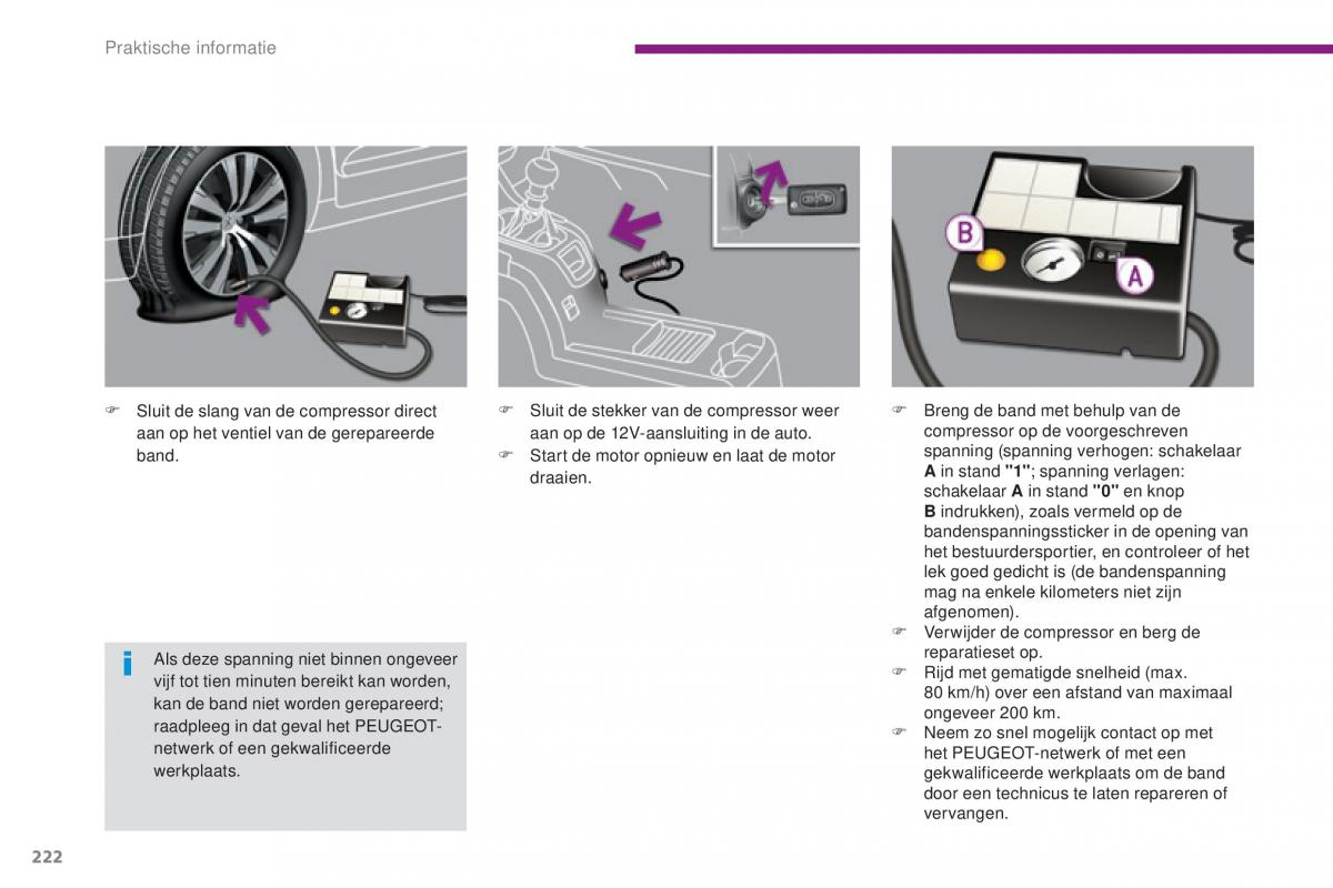 Peugeot 5008 II 2 handleiding / page 224