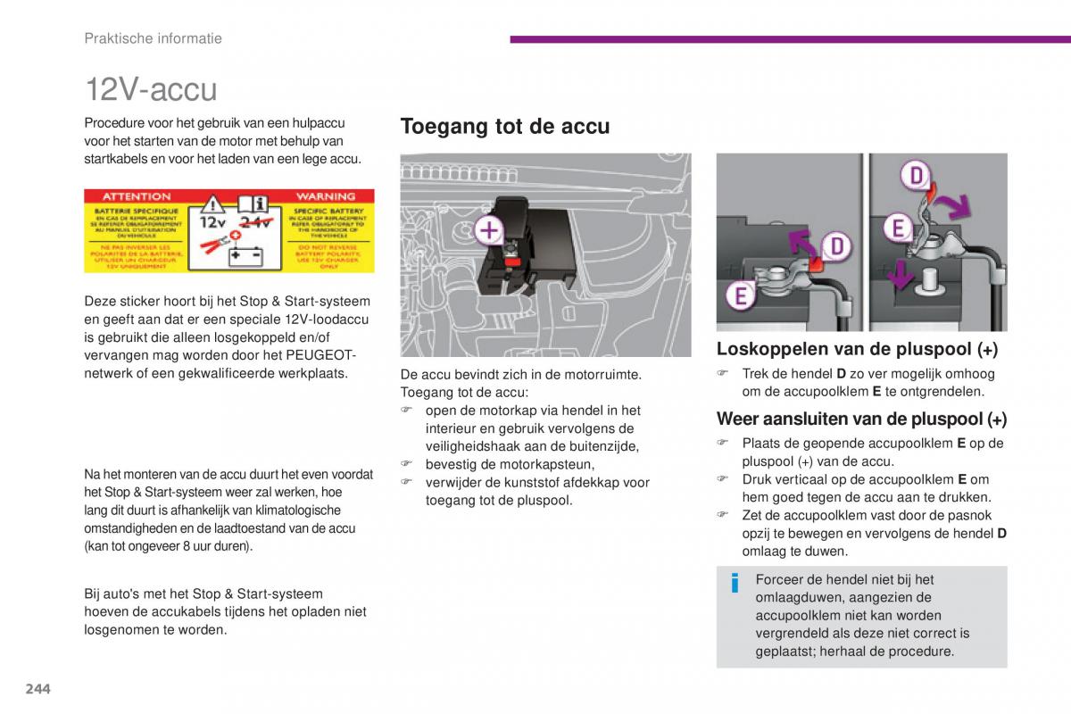 Peugeot 5008 II 2 handleiding / page 246