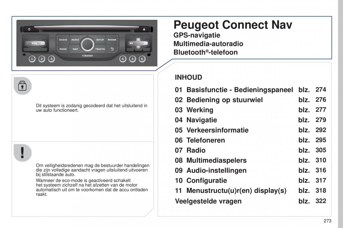 Peugeot 5008 II 2 handleiding / page 275