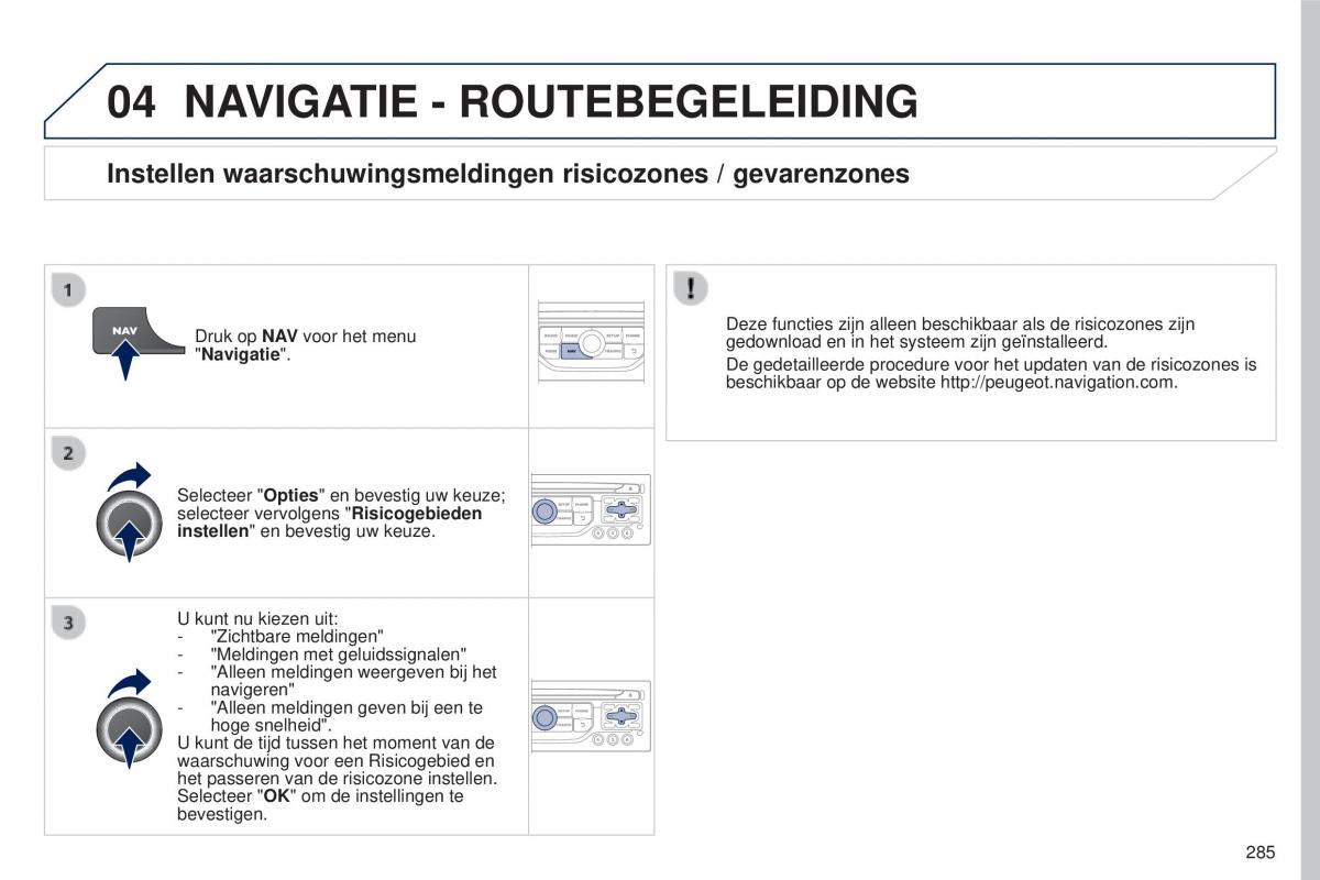 Peugeot 5008 II 2 handleiding / page 287