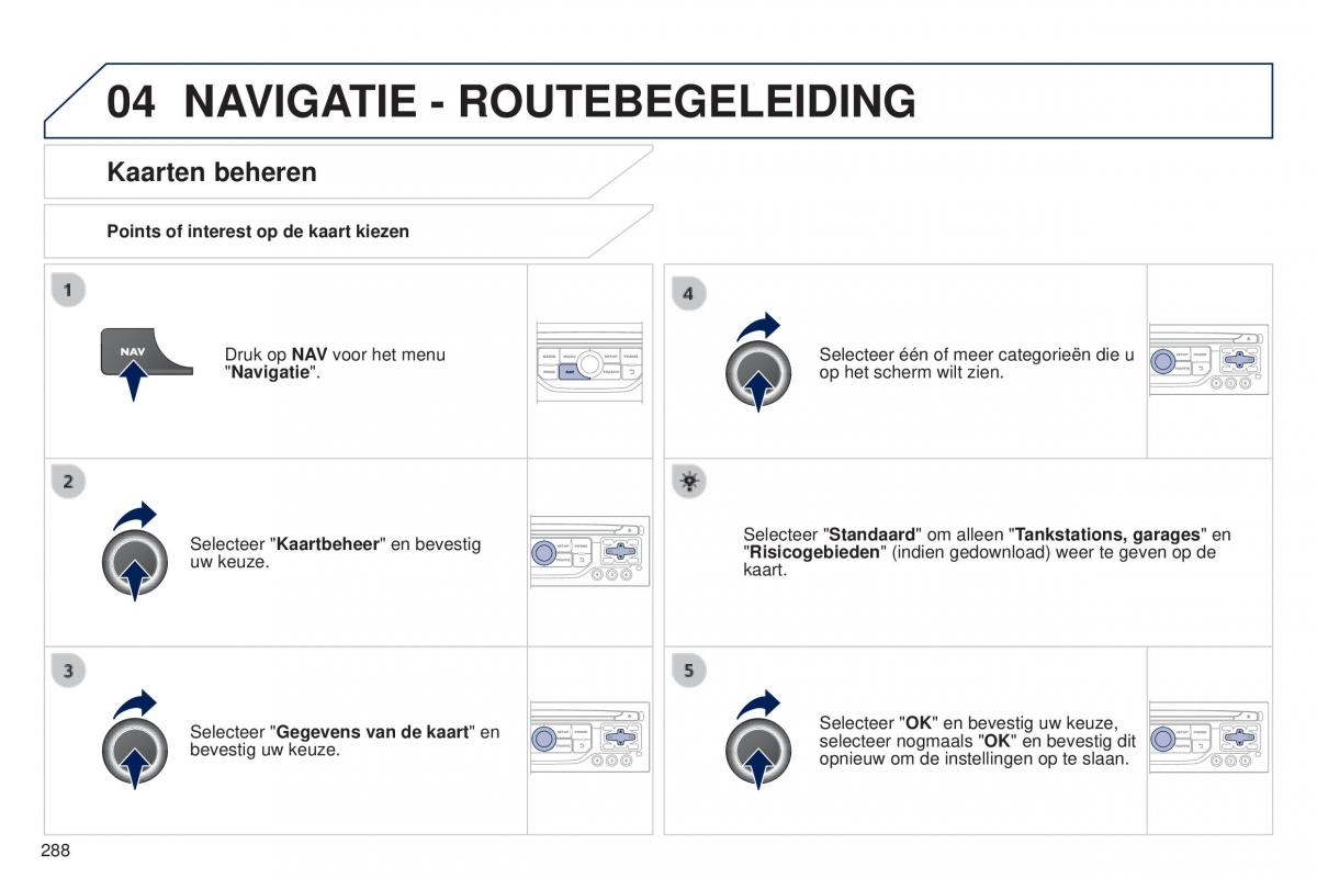 Peugeot 5008 II 2 handleiding / page 290
