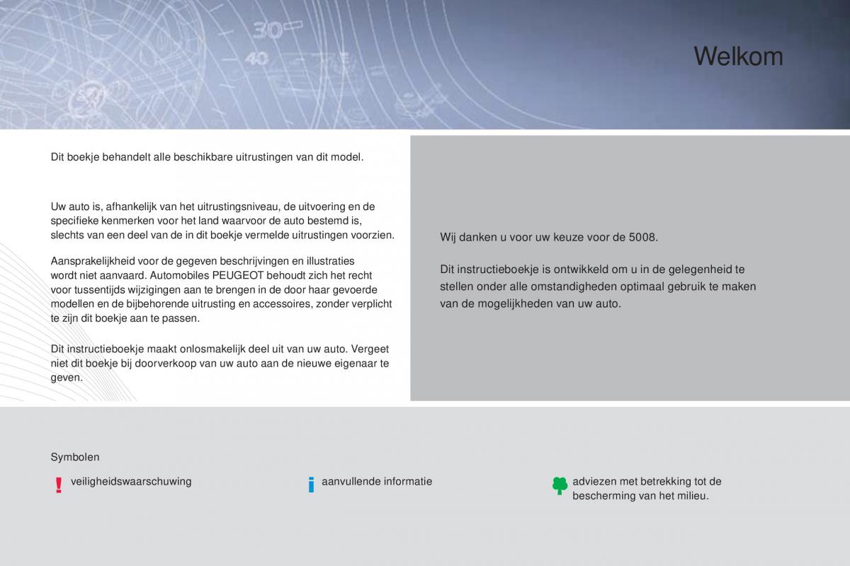 Peugeot 5008 II 2 handleiding / page 3