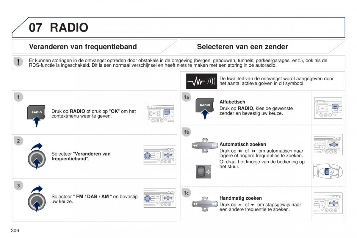Peugeot 5008 II 2 handleiding / page 308