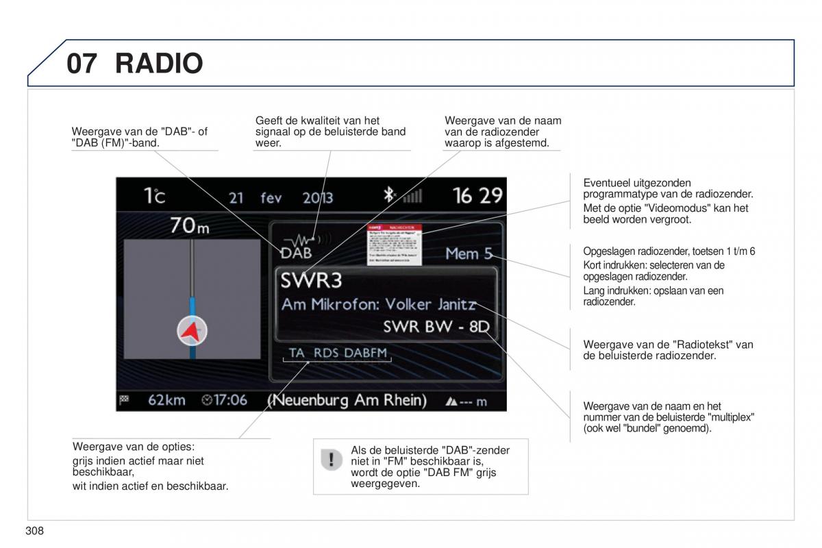 Peugeot 5008 II 2 handleiding / page 310