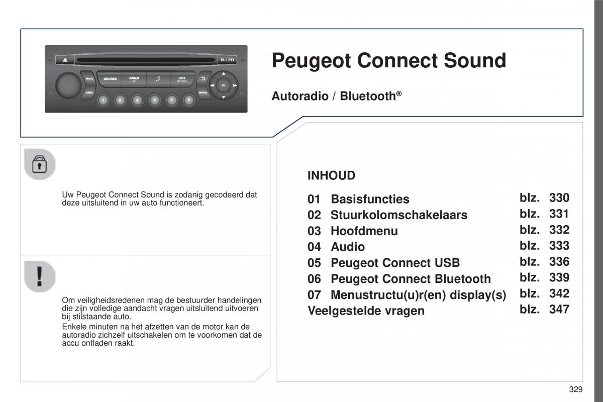 Peugeot 5008 II 2 handleiding / page 331