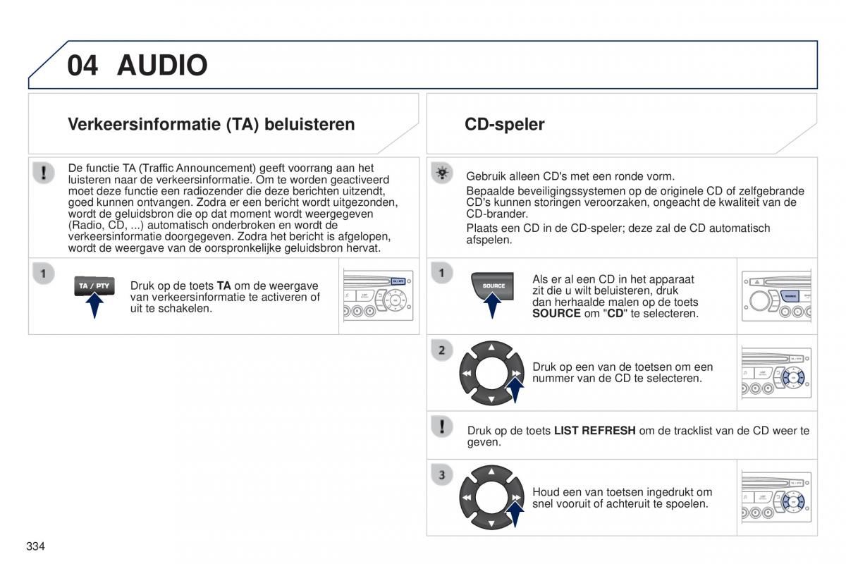 Peugeot 5008 II 2 handleiding / page 336