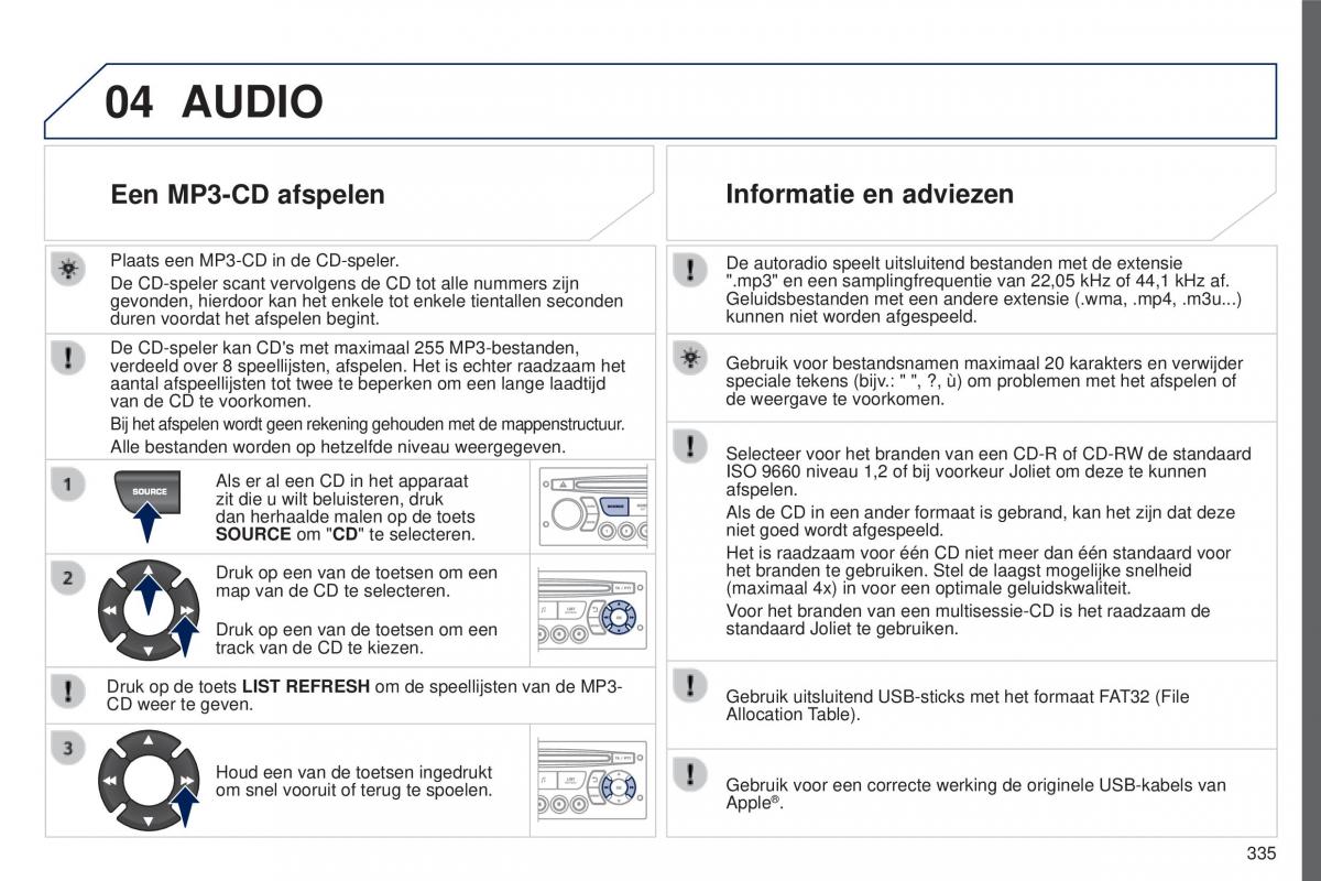 Peugeot 5008 II 2 handleiding / page 337