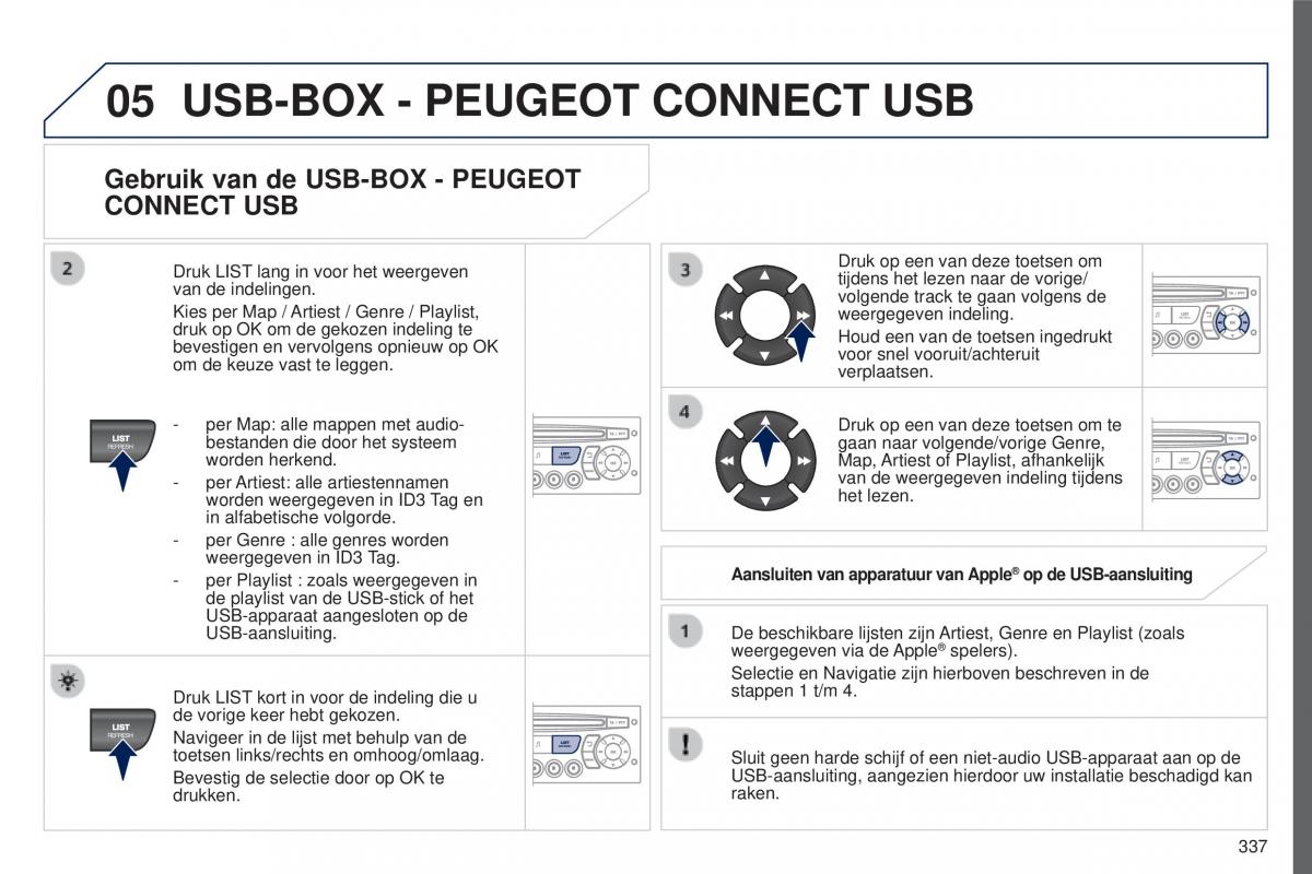 Peugeot 5008 II 2 handleiding / page 339