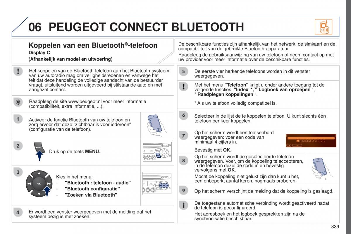 Peugeot 5008 II 2 handleiding / page 341