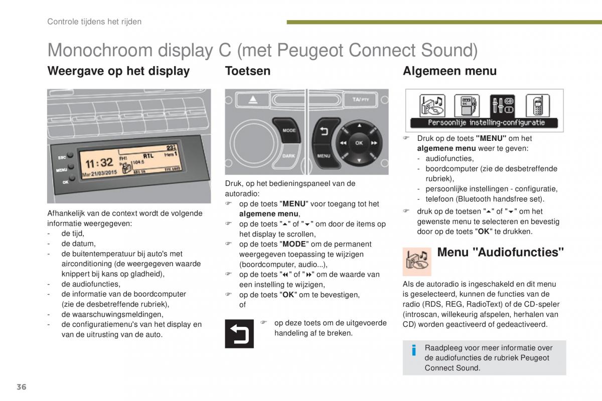 Peugeot 5008 II 2 handleiding / page 38