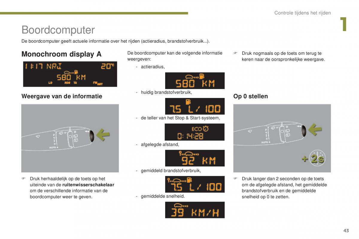 Peugeot 5008 II 2 handleiding / page 45
