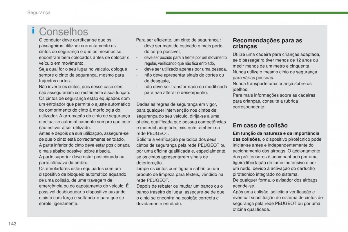 Peugeot 5008 II 2 manual del propietario / page 144