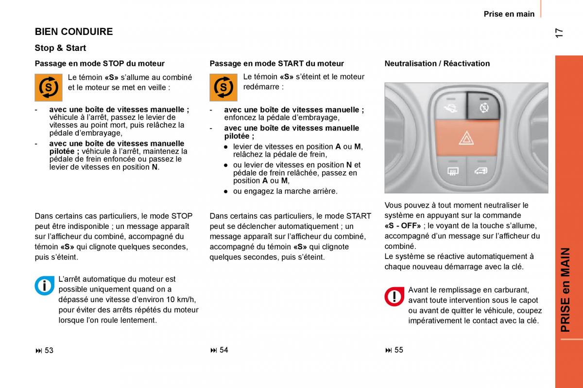 Peugeot Bipper owners manual / page 14