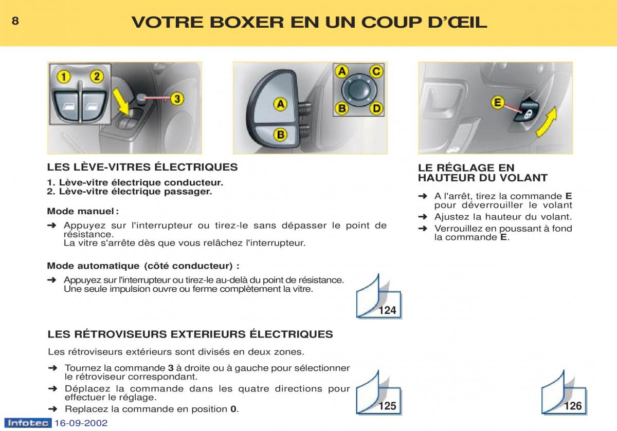 Peugeot Boxer manuel du proprietaire / page 7