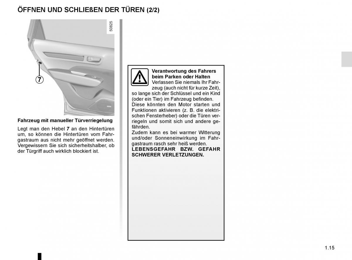 Renault Koleos II 2 Handbuch / page 21