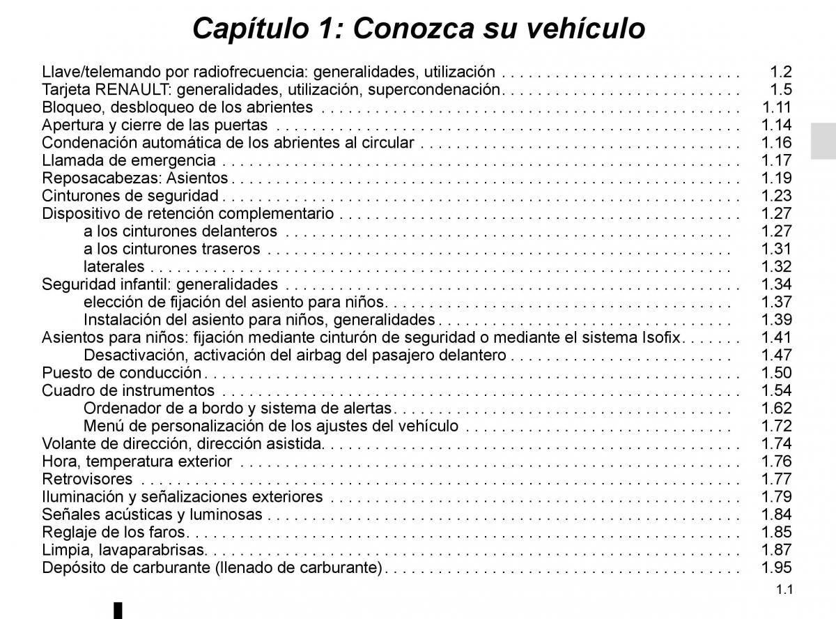 Renault Koleos II 2 manual del propietario / page 7