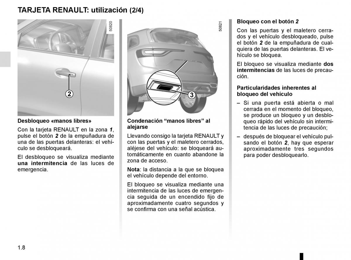 Renault Koleos II 2 manual del propietario / page 14