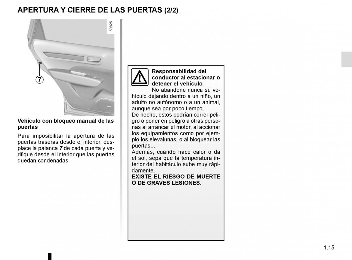Renault Koleos II 2 manual del propietario / page 21