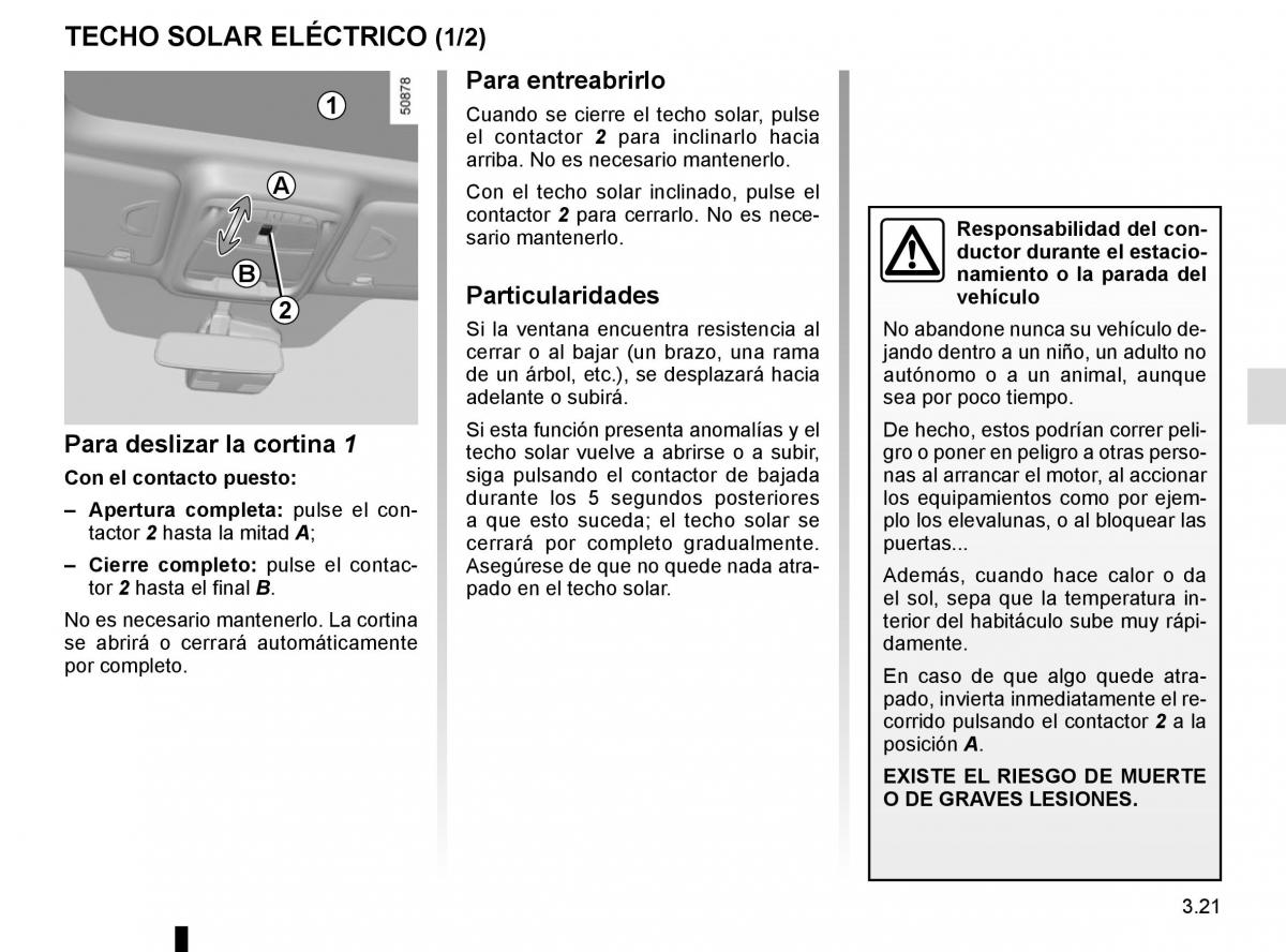Renault Koleos II 2 manual del propietario / page 215