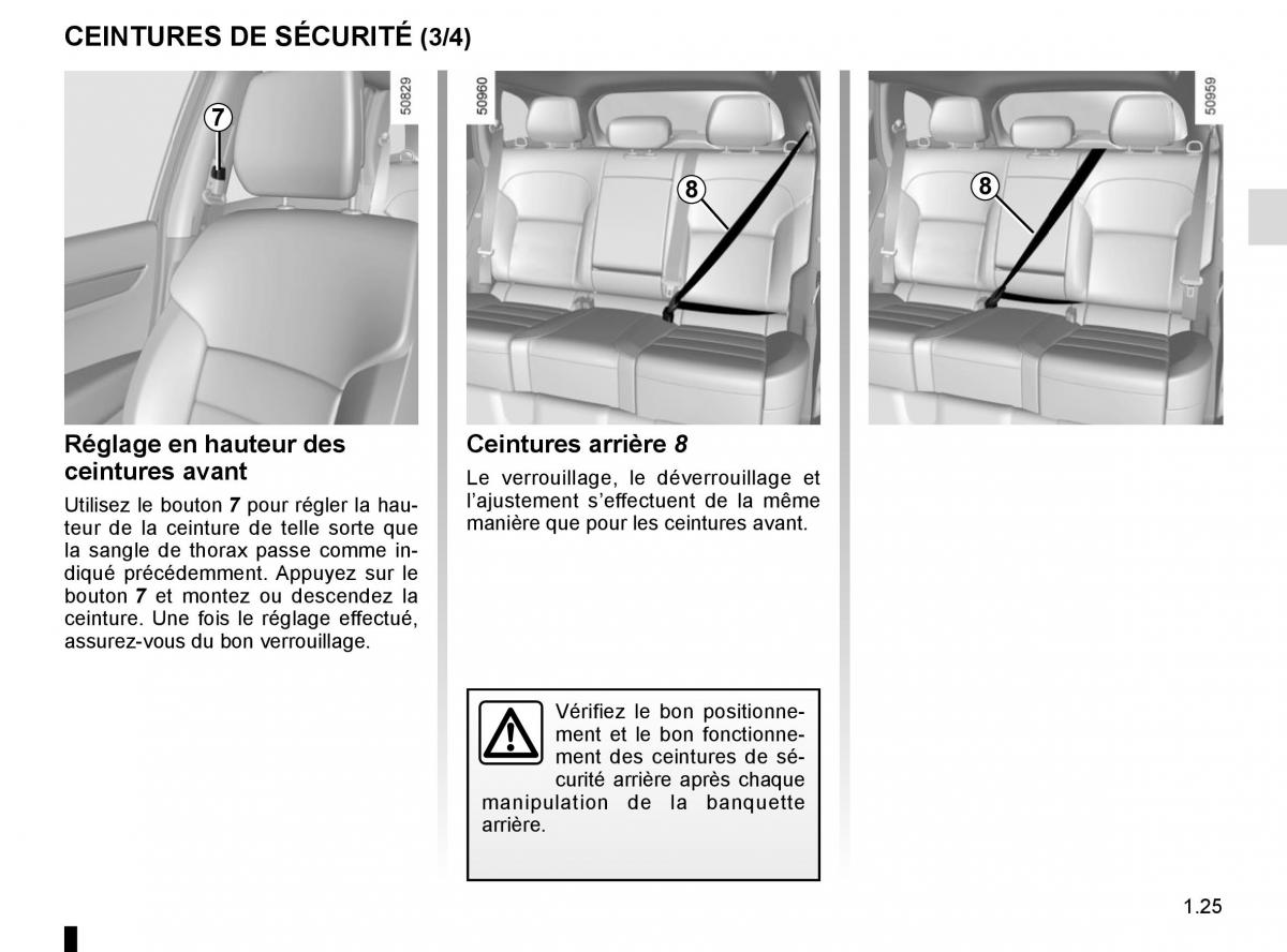 Renault Koleos II 2 manuel du proprietaire / page 31