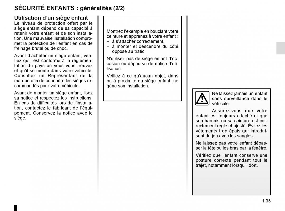 Renault Koleos II 2 manuel du proprietaire / page 41
