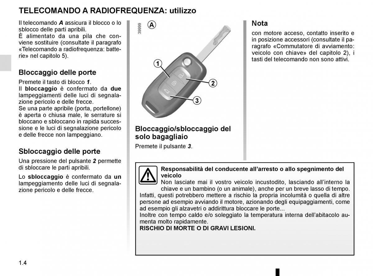 manual Renault Koleos II 2 manuale del proprietario / page 10