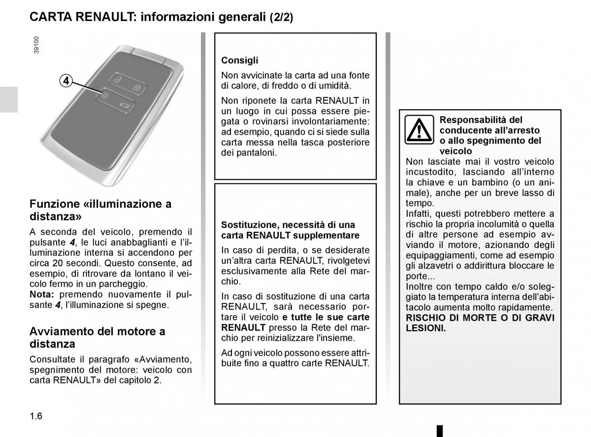 manuel du propriétaire Renault Koleos II 2 manuale del proprietario / page 12
