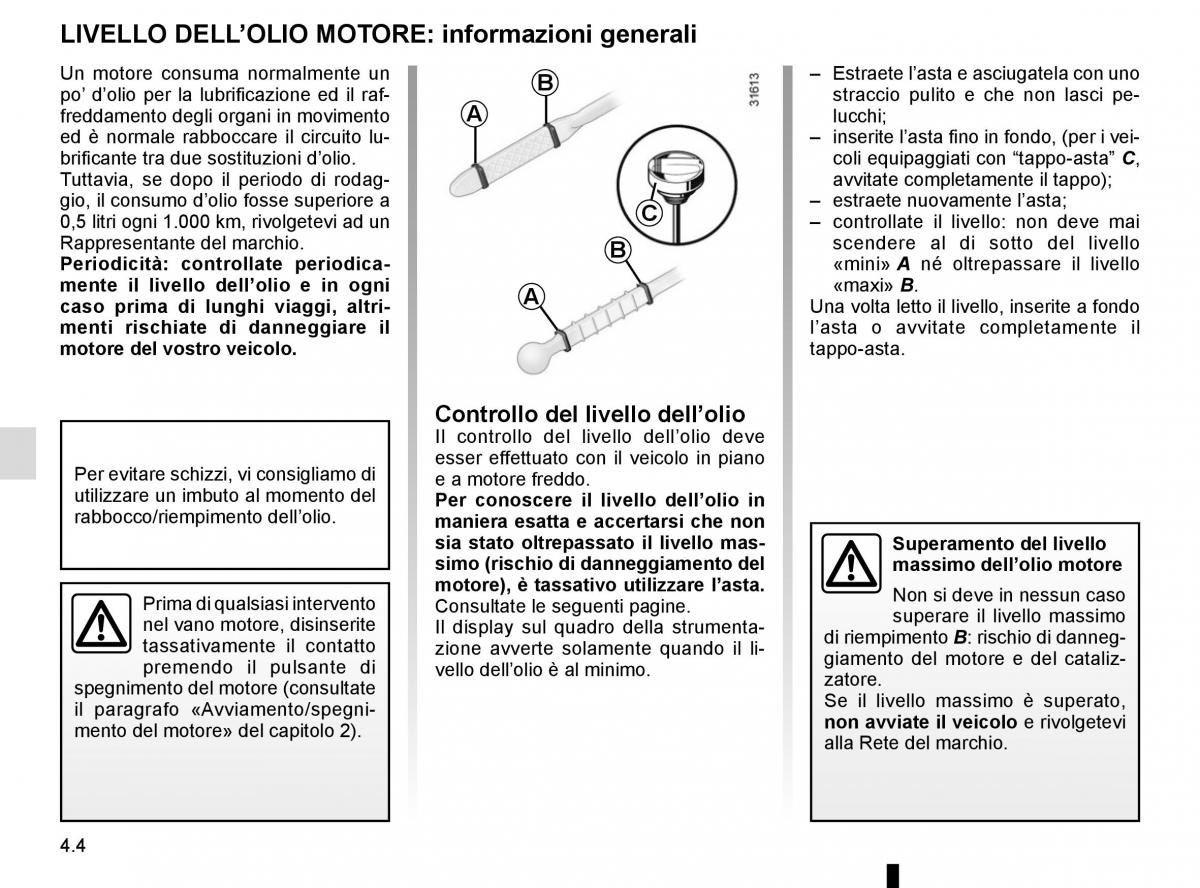 Renault Koleos II 2 manuale del proprietario / page 248