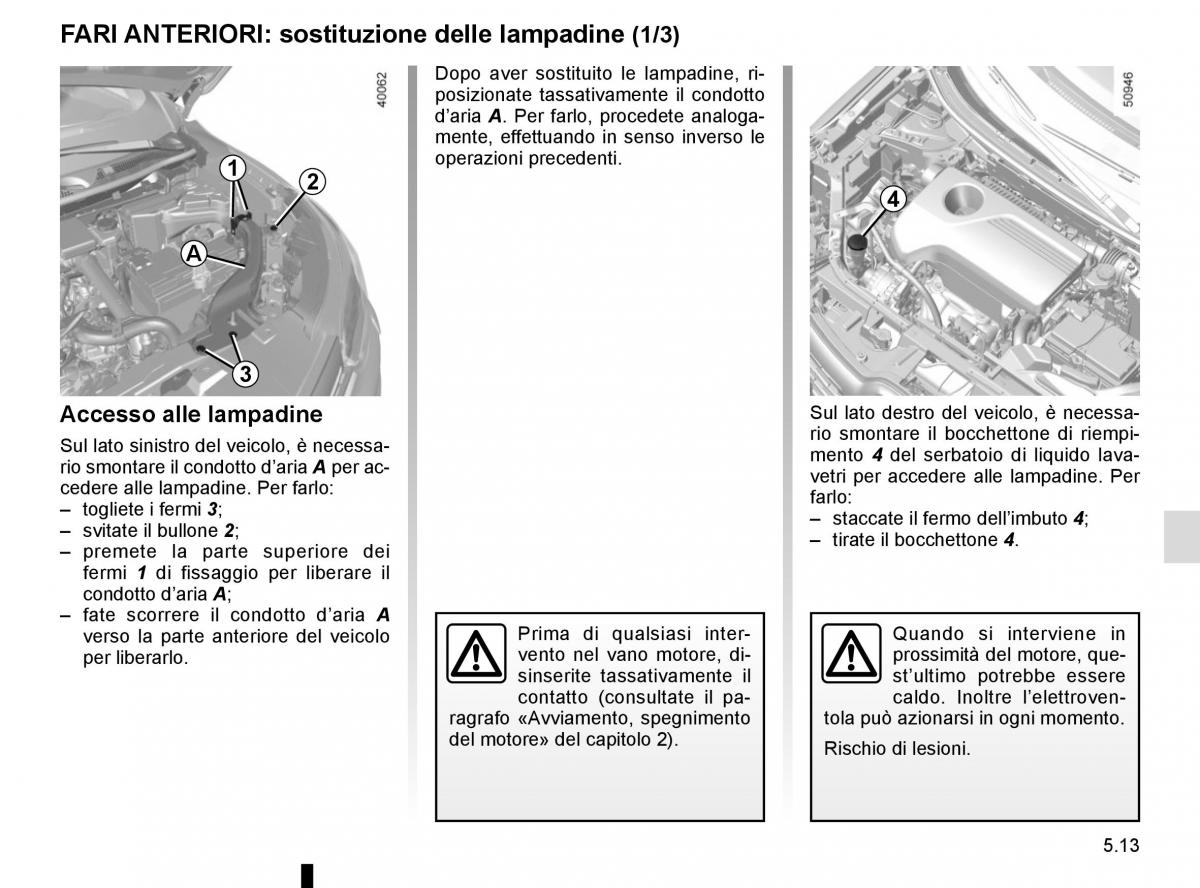 Renault Koleos II 2 manuale del proprietario / page 275