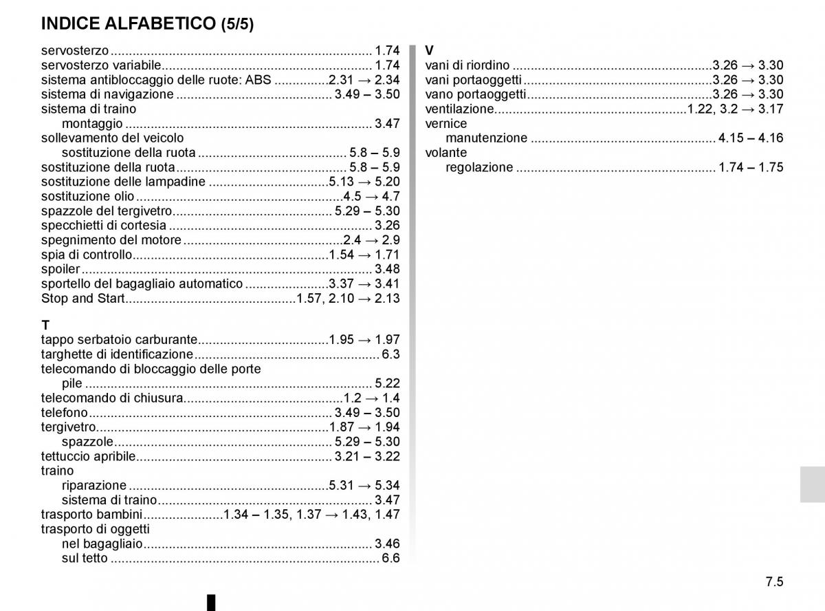 instrukcja obsługi Renault Koleos II 2 manuale del proprietario / page 327