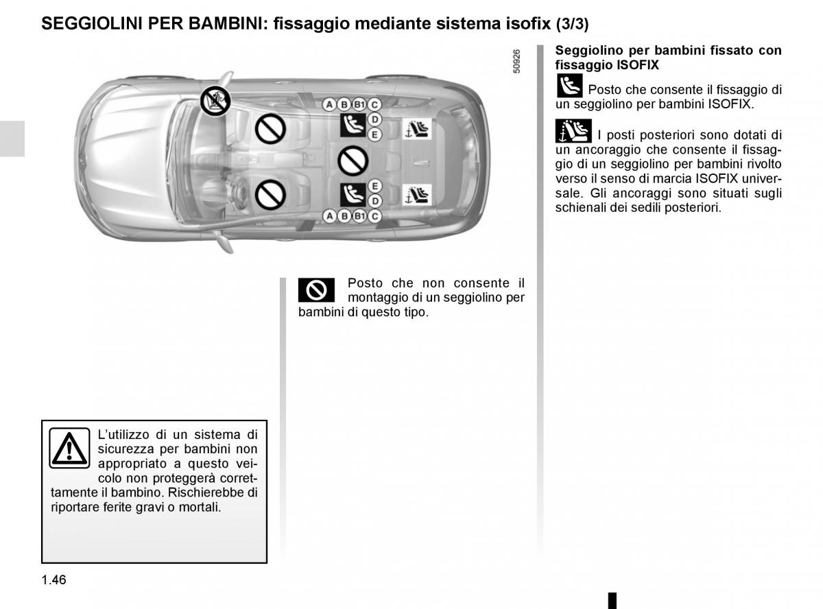 Renault Koleos II 2 manuale del proprietario / page 52