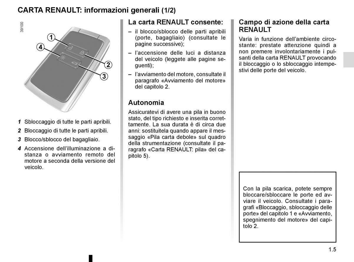 manual Renault Koleos II 2 manuale del proprietario / page 11