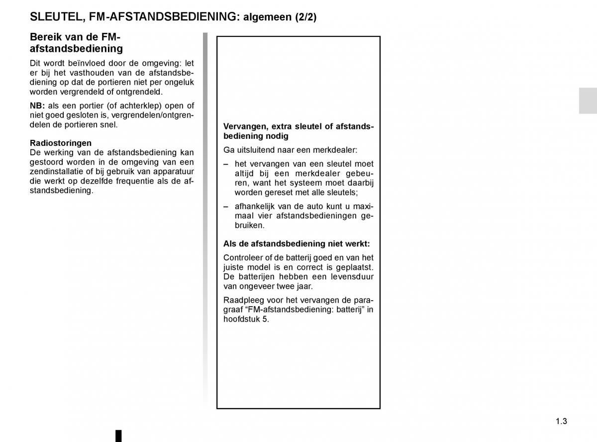 manuel du propriétaire Renault Koleos II 2 handleiding / page 9