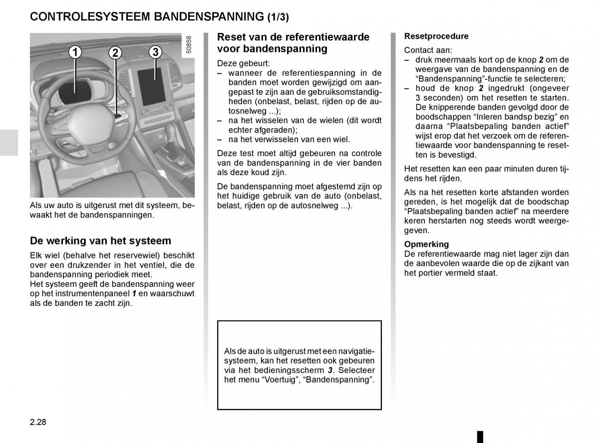 Renault Koleos II 2 handleiding / page 132