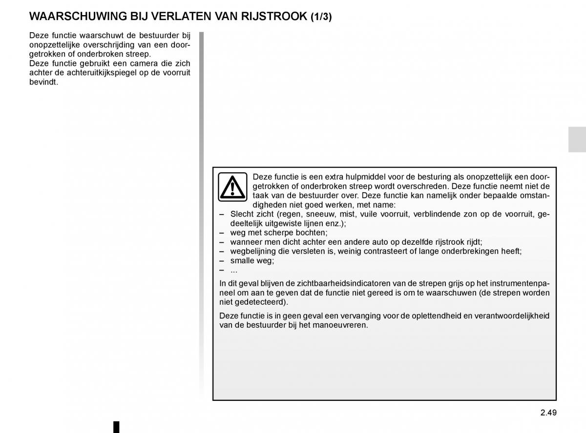 Renault Koleos II 2 handleiding / page 153
